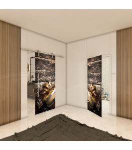Ganzglastür - Fotoprint Model 117 für ein modernes Zuhause