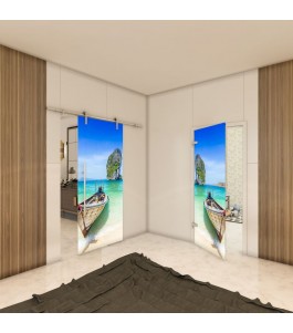Ganzglastür - Fotoprint Model 120 für ein modernes Zuhause