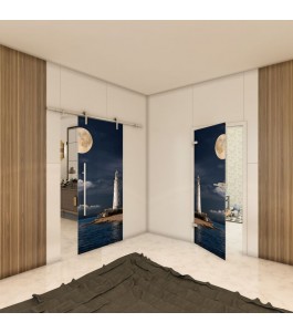 Ganzglastür - Fotoprint Model 121 für ein modernes Zuhause