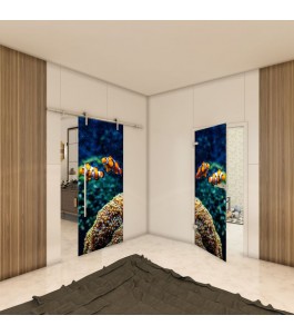 Ganzglastür - Fotoprint Model 123 für ein modernes Zuhause