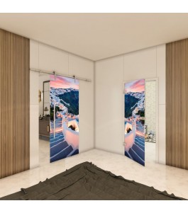 Ganzglastür - Fotoprint Model 126 für ein modernes Zuhause