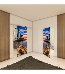 Ganzglastür - Fotoprint Model 142 für ein modernes Zuhause