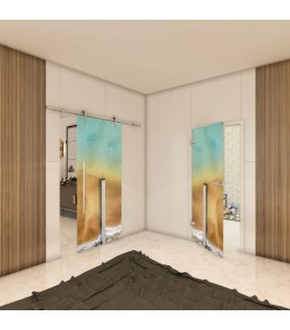 Ganzglastür - Fotoprint Model 144 für ein modernes Zuhause