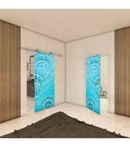 Ganzglastür - Fotoprint Model 145 für ein modernes Zuhause