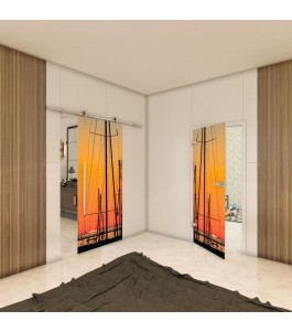 Ganzglastür - Fotoprint Model 156 für ein modernes Zuhause