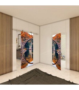 Ganzglastür - Fotoprint Model 159 für ein modernes Zuhause