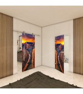 Ganzglastür - Fotoprint Model 171 für ein modernes Zuhause
