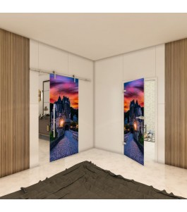 Ganzglastür - Fotoprint Model 174 für ein modernes Zuhause