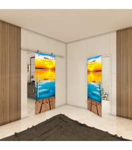 Ganzglastür - Fotoprint Model 178 für ein modernes Zuhause