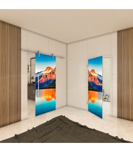 Ganzglastür - Fotoprint Model 179 für ein modernes Zuhause