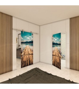 Ganzglastür - Fotoprint Model 182 für ein modernes Zuhause