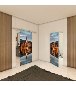 Ganzglastür - Fotoprint Model 183 für ein modernes Zuhause