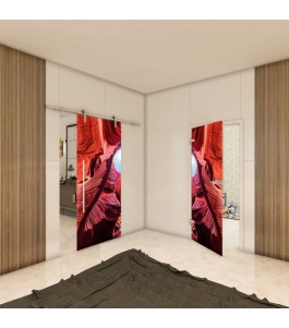 Ganzglastür - Fotoprint Model 186 für ein modernes Zuhause