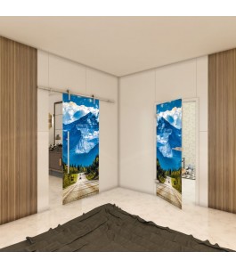 Ganzglastür - Fotoprint Model 193 für ein modernes Zuhause