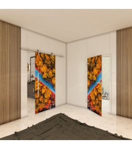 Ganzglastür - Fotoprint Model 196 für ein modernes Zuhause