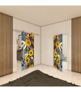 Ganzglastür - Fotoprint Model 198 für ein modernes Zuhause