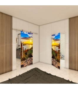Ganzglastür - Fotoprint Model 199 für ein modernes Zuhause