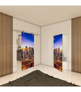 Ganzglastür - Fotoprint Model 207 für ein modernes Zuhause