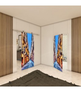 Ganzglastür - Fotoprint Model 208 für ein modernes Zuhause