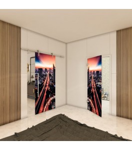 Ganzglastür - Fotoprint Model 210 für ein modernes Zuhause