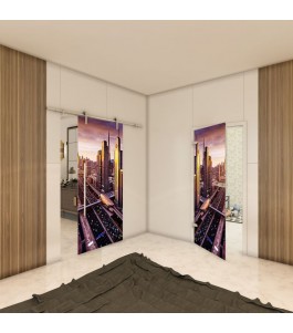Ganzglastür - Fotoprint Model 213 für ein modernes Zuhause
