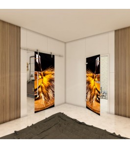 Ganzglastür - Fotoprint Model 218 für ein modernes Zuhause