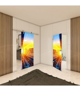 Ganzglastür - Fotoprint Model 220 für ein modernes Zuhause
