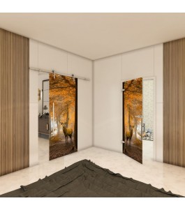 Ganzglastür - Fotoprint Model 236 für ein modernes Zuhause
