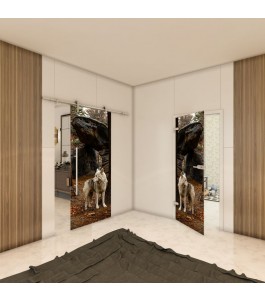 Ganzglastür - Fotoprint Model 239 für ein modernes Zuhause