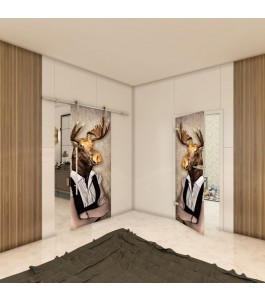 Ganzglastür - Fotoprint Model 251 für ein modernes Zuhause