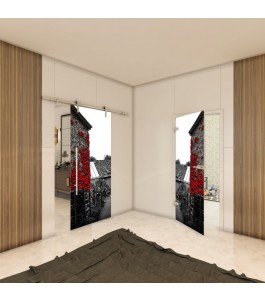 Ganzglastür - Fotoprint Model 254 für ein modernes Zuhause