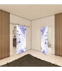 Ganzglastür - Fotoprint Model 257 für ein modernes Zuhause