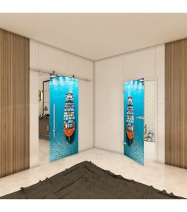 Ganzglastür - Fotoprint Model 259 für ein modernes Zuhause
