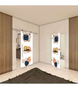 Ganzglastür - Fotoprint Model 266 für ein modernes Zuhause