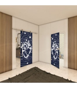 Ganzglastür - Fotoprint Model 268 für ein modernes Zuhause