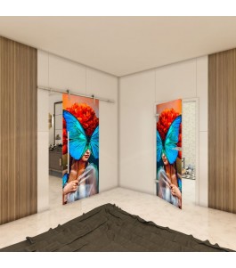 Ganzglastür - Fotoprint Model 272 für ein modernes Zuhause