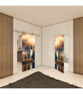 Ganzglastür - Fotoprint Model 278 für ein modernes Zuhause