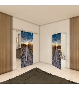 Ganzglastür - Fotoprint Model 280 für ein modernes Zuhause