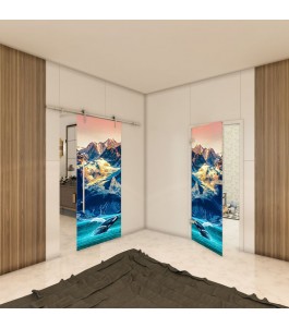 Ganzglastür - Fotoprint Model 290 für ein modernes Zuhause