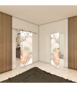 Ganzglastür - Fotoprint Model 294 für ein modernes Zuhause