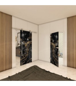 Ganzglastür - Fotoprint Model 295 für ein modernes Zuhause