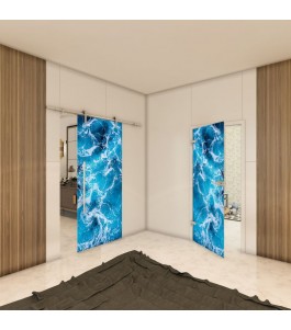 Ganzglastür - Fotoprint Model 299 für ein modernes Zuhause