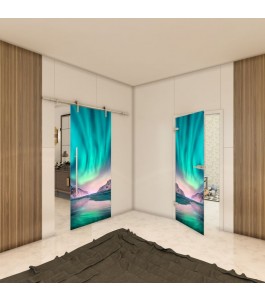 Ganzglastür - Fotoprint Model 300 für ein modernes Zuhause