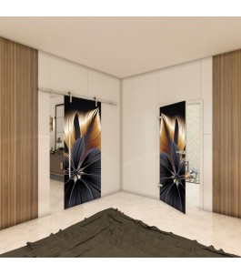 Ganzglastür - Fotoprint Model 302 für ein modernes Zuhause