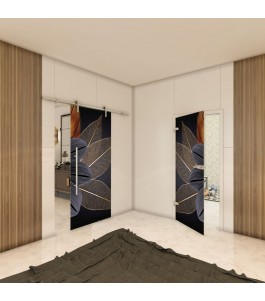 Ganzglastür - Fotoprint Model 303 für ein modernes Zuhause