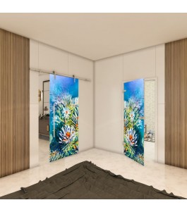 Ganzglastür - Fotoprint Model 305 für ein modernes Zuhause