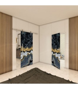 Ganzglastür - Fotoprint Model 309 für ein modernes Zuhause