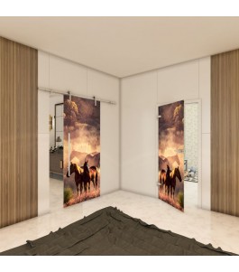 Ganzglastür - Fotoprint Model 316 für ein modernes Zuhause
