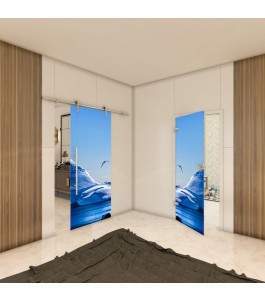 Ganzglastür - Fotoprint Model 331 für ein modernes Zuhause