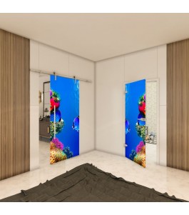 Ganzglastür - Fotoprint Model 332 für ein modernes Zuhause